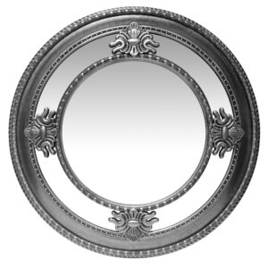 23 inch Hand Brushed Wall Mirror Versailles by Infinity Instruments - 23 x 2.25 x 23